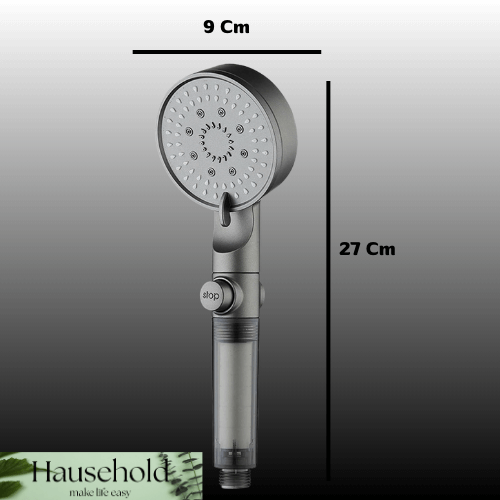 Hausehold™ Pressure Boost Filtered Shower Head