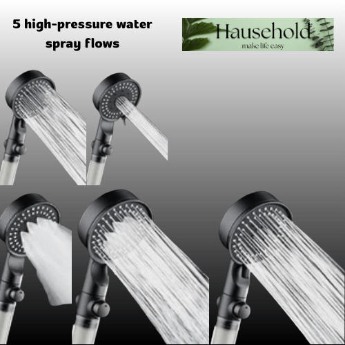 Hausehold™ Pressure Boost Filtered Shower Head